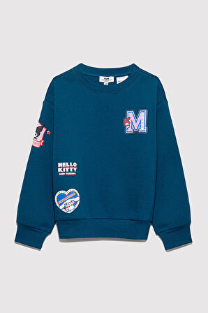 Mavi Kız Çocuk Sweat 7S10164-89110