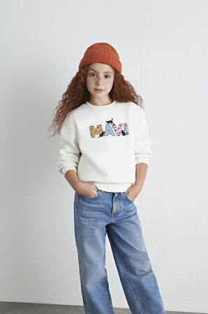 Mavi Kız Çocuk Sweat 7S10169-70057