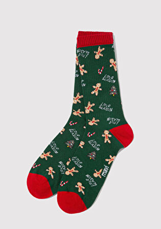 Yılbaşı Temalı 2li Soket Çorap 0912127-84057