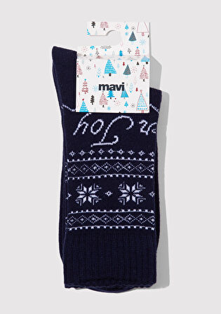 Lacivert Bot Çorabı 0912131-70500