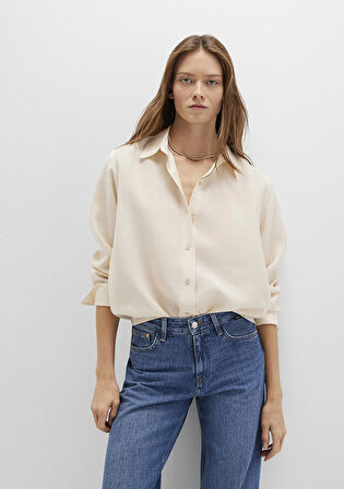 Bej Gömlek 1211373-70005