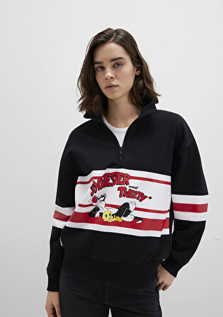Siyah Sweatshirt 1S10472-900