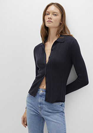 Lacivert Triko Polo 1710838-70489