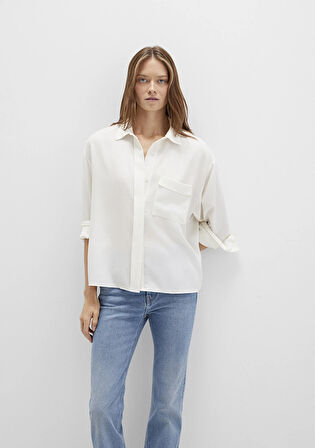 Ekru Gömlek 1211354-80194