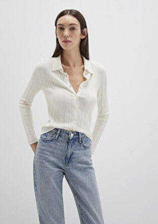 Ekru Triko Polo 1710838-80194