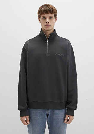 Mavi Jeans Baskılı Antrasit  Sweatshirt 0S10555-70092