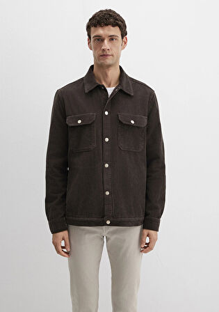 Kahverengi Kadife Gömlek 0211750-70219