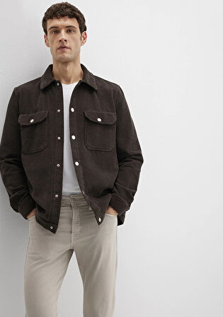 Kahverengi Kadife Gömlek 0211750-70219