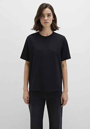 Siyah Basic Tişört 1613820-900