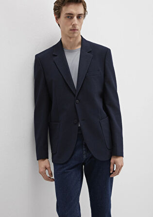 Lacivert Blazer 0110820-82318