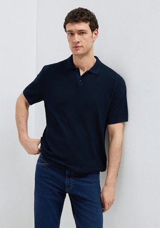 Lacivert Triko Polo 0710397-70490