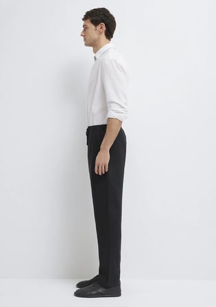 Keten Siyah Pantolon 0010577-900