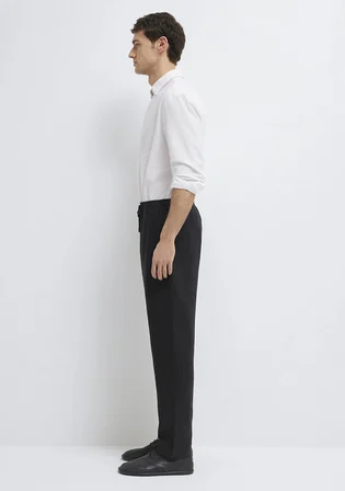 Keten Siyah Pantolon 0010577-900