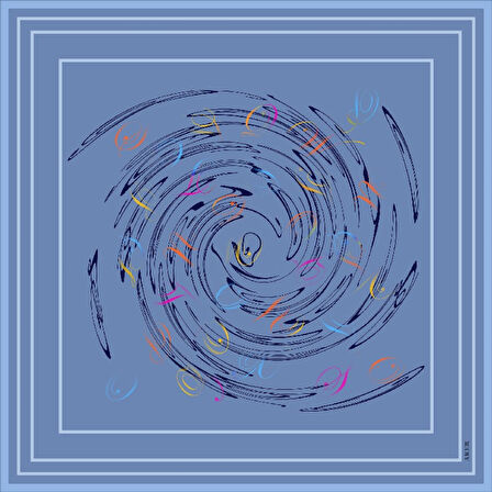 Sonbahar Kış Sezonu-İpek Krep Saten Eşarp - Sura - 9091701