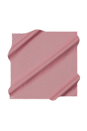 Koyu Pembe 90X90 İpek Krep Saten Eşarp