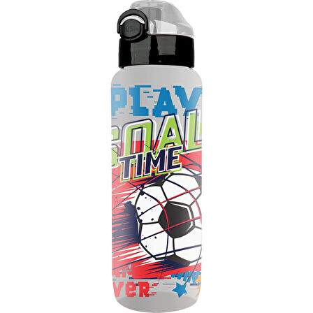 Noki Kıds Su Matarası Touch Askılı 550 Ml Siyah