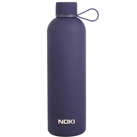 Noki Soft Touch Vidalı Kapak Çelik Termos Matara 730 ml (T-0124)