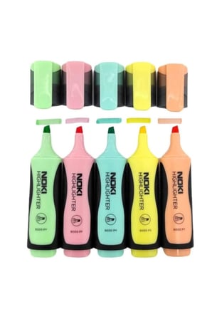 Noki 6lı Pastel Fosforlu Kalem