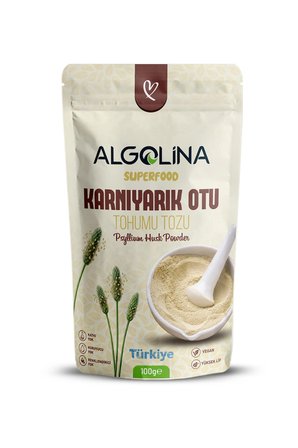 Karnıyarık Otu Tohumu Tozu 100 gr – Psyllium Husk & Plantago Ovata – Öğütülmüş Tohum Tozu