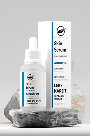 Arbutin Leke Karşıtı & Canlandırıcı & Aydınlatıcı Cilt Bakım Serumu 30 ml