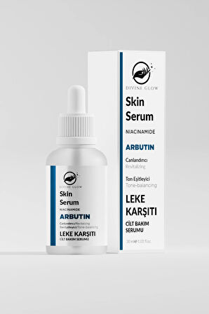 Arbutin Leke Karşıtı & Canlandırıcı & Aydınlatıcı Cilt Bakım Serumu 30 ml