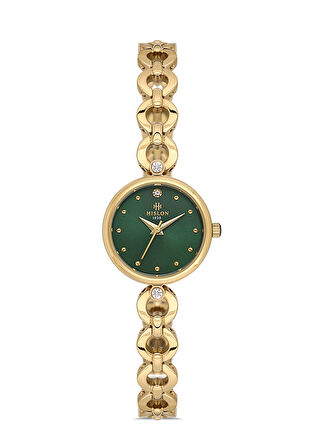 Hislon QL192G-15SG Boncuklu Kadın Kol Saati