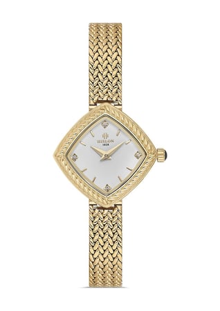Hislon Ql193g-02sg Kadın Kol Saati Sarı