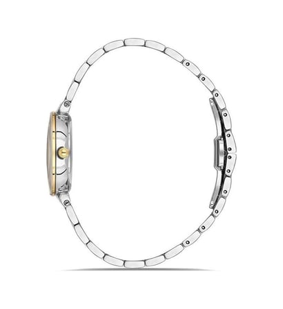 Hislon Ql217t-02sg Kadın Kol Saati Altın - Gri