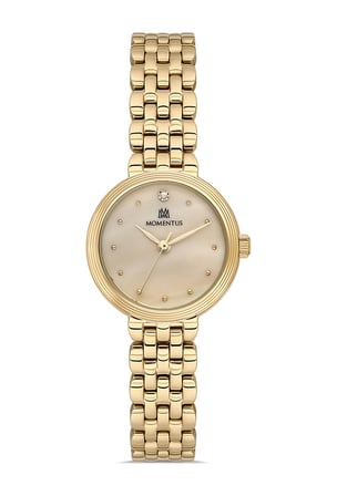 Momentus Cw298g-08sg Kadın Kol Saati Sarı