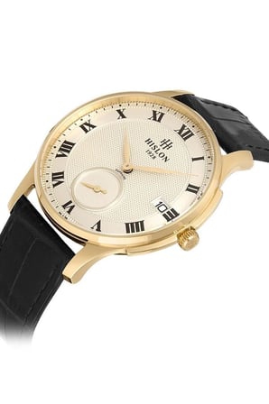 Hislon CL120G-08KGS Safir Cam Erkek Kol Saati