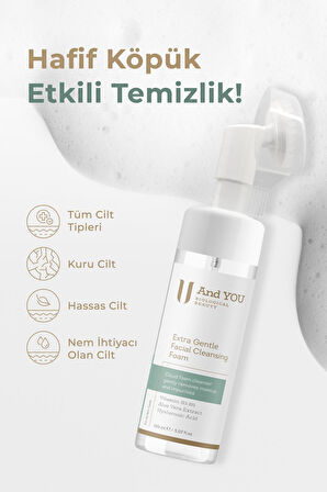And You Facial Cleansing Foam / Yüz Temizleyici Köpük  150 ml