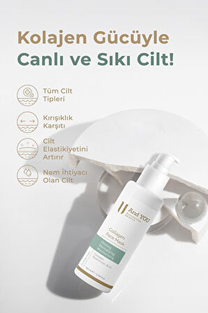 And You Collagen Face Mask / Kolajen Yüz Maskesi 100 ml