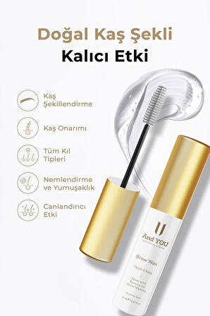 And You Brow Wax / Kaş Wax 15 ml