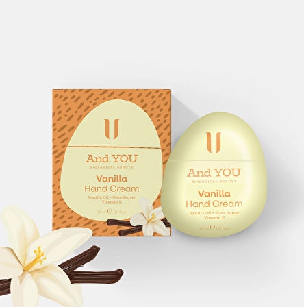 And You Vanılla Cream / Vanilyalı El Kremi 30 ml