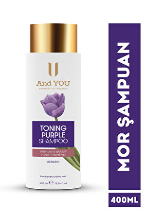 And You Tonıng Purple Mor Şampuan 400 ml