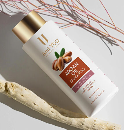 And You Argan Oİl Shampoo / Argan Yağlı Şampuan 400 ml