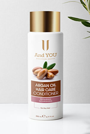 And You Argan Oıl Haır Care Condıtıoner / Argan Yağlı Saç Bakım Kremi 200 ml