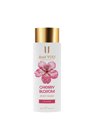 And You Body Wash (Cherry Blossom) Duş Jeli Kiraz Çiçeği 400 ml