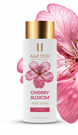 And You Body Wash (Cherry Blossom) Duş Jeli Kiraz Çiçeği 400 ml