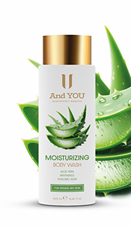 And You Body Wash Moisturizing / Duş Jeli Nemlendirici 400 ml
