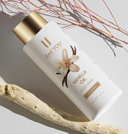 And You Body Wash (Vanilla Oıl) Duş Jeli Vanilyalı 400 ml
