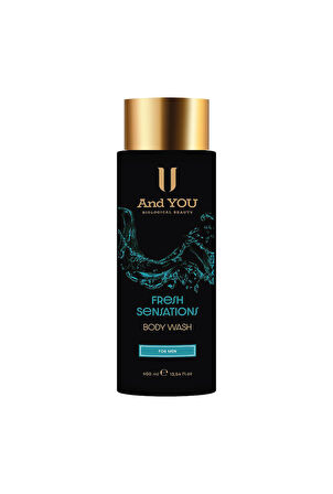 And You Body Wash (For Men) Duş Jeli Erkekler İçin 400 ml