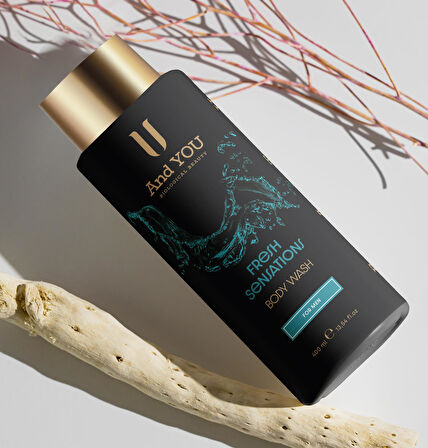 And You Body Wash (For Men) Duş Jeli Erkekler İçin 400 ml