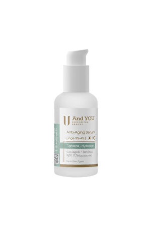 And You Anti -Aging Serum Day & Night / Yaşlanma Karşıtı Serum (35-45 Yaş) 30 ml
