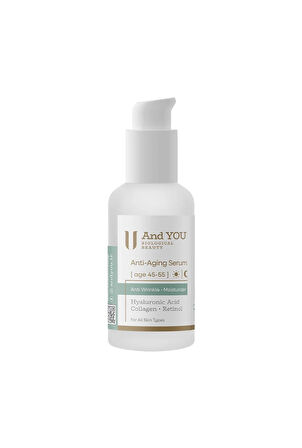 And You Anti Aging Serum Day & Night / Yaşlanma Karşıtı Serum (45-55 Yaş) 30 ml