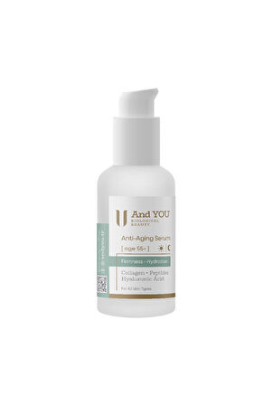 And You Anti-Aging Serum Day & Night / Yaşlanma Karşıtı Serum (55+ Yaş) 30 ml