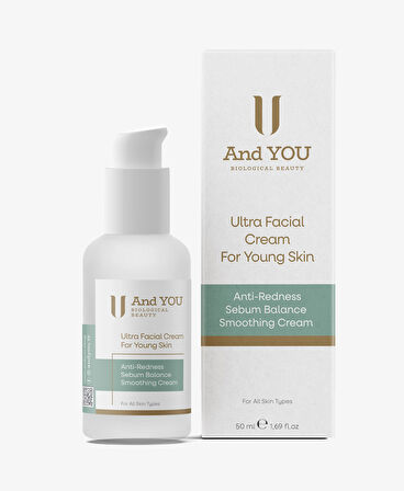 And You Ultra Facıal Cream For Young Skın / Genç Ciltler İçin Yüz 50 ml