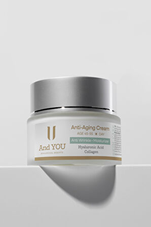 And You Anti -Aging Cream Day / Yaşlanma Karşıtı Krem Gündüz (45-55 Yaş) 50 ml
