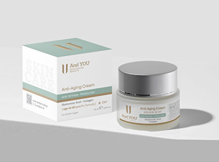 And You Anti -Aging Cream Day / Yaşlanma Karşıtı Krem Gündüz (45-55 Yaş) 50 ml