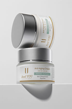 And You Anti -Aging Cream Day / Yaşlanma Karşıtı Krem Gündüz (55+ Yaş) 50 ml
